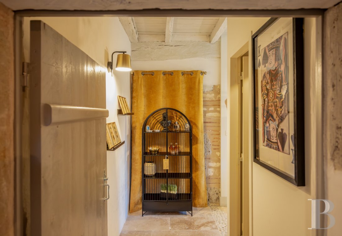 Dans le Lot-et-Garonne, au sud-est de Marmande, une demeure des 18e et 19e siècles en bordure du canal latéral de la Garonne - photo  n°14